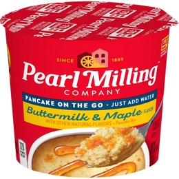 Pearl Milling Pancake On-The-Go Buttermilk & Maple Pancake Mix Cups