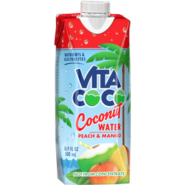 Vita Coco Coconut Water Peach Mango