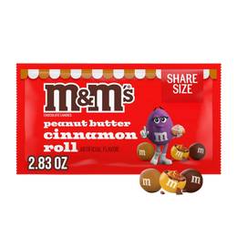 M&M's Peanut Butter Cinnamon Roll