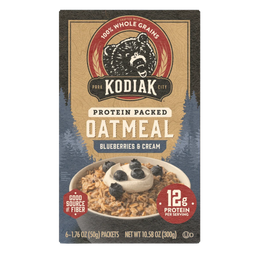 Kodiak Blueberries & Cream Protein Instant Oatmeal