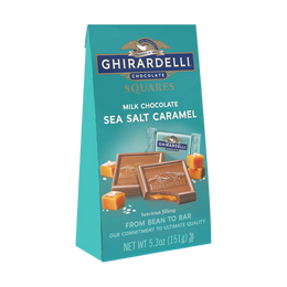 Ghirardelli Squares Milk Chocolate Sea Salt Caramel