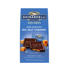 Ghirardelli Squares Dark Chocolate Sea Salt Caramel
