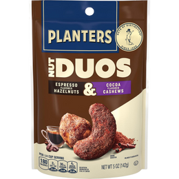Planters Nut Duos Cocoa Cashews & Espresso Hazelnuts