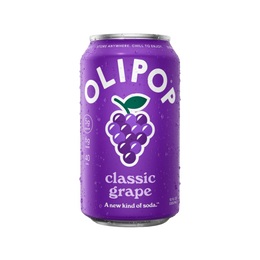 Olipop Classic Grape Prebiotic Soda