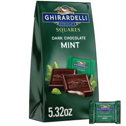 Ghirardelli Dark Chocolate Mint Square