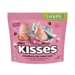 Hershey's Kisses Strawberry Ice Cream Cone