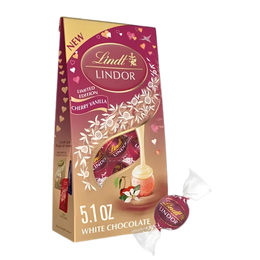 Lindt Lindor Cherry Vanilla White Chocolate Truffles