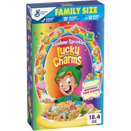 Lucky Charms Rainbow Sprinkles Cereal
