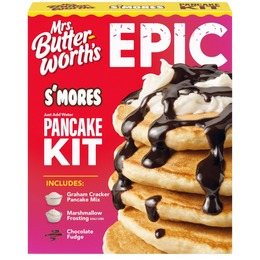 Mrs. Butterworth's Epic Smores Pancake Kit