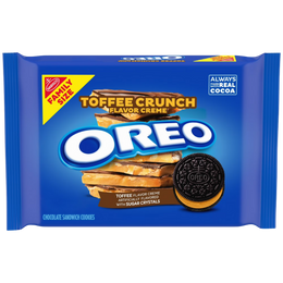 Oreo Toffee Crunch Creme Cookies