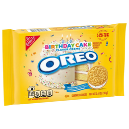 Oreo Golden Birthday Cake Cookies