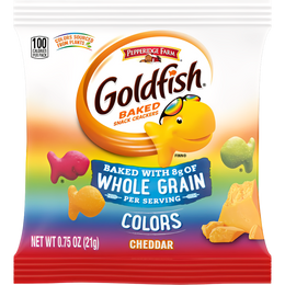 Pepperidge Farm Goldfish Cheddar Colors Crackers