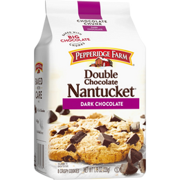 Pepperidge Farm Nantucket Double Dark Chocolate Chunk Cookies