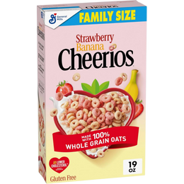 Strawberry Banana Cheerios Cereal