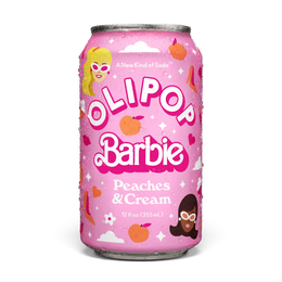 Olipop x Barbie Peaches & Cream Soda